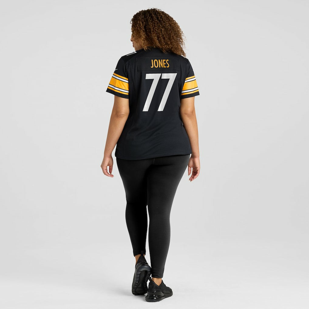 Broderick Jones Pittsburgh Steelers Women's Game Jersey - Black on sale