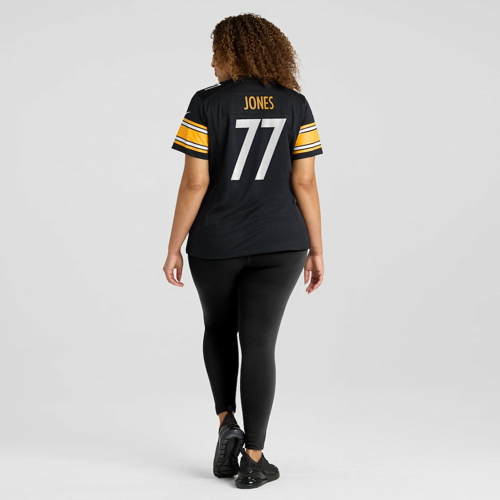 Broderick Jones Pittsburgh Steelers Women's Game Jersey - Black on sale