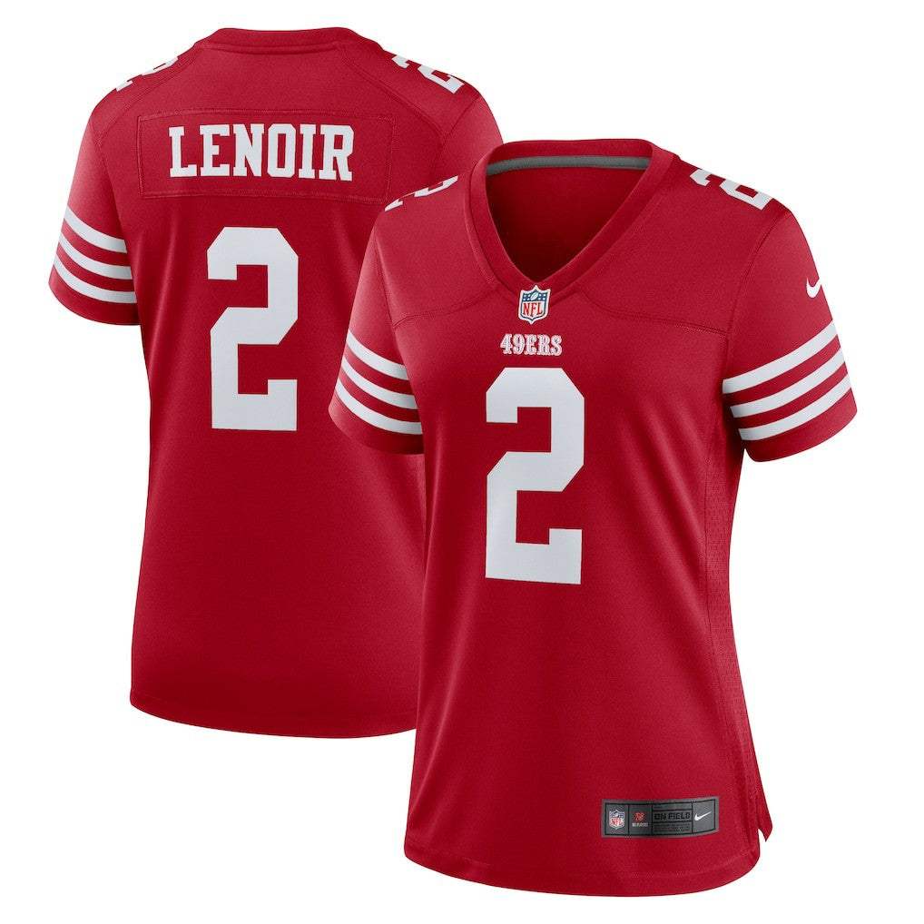 Deommodore Lenoir San Francisco 49ers Women's Game Jersey - Scarlet sale