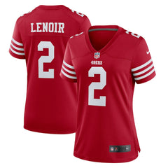 Deommodore Lenoir San Francisco 49ers Women's Game Jersey - Scarlet sale