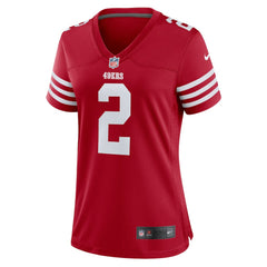 Deommodore Lenoir San Francisco 49ers Women's Game Jersey - Scarlet sale