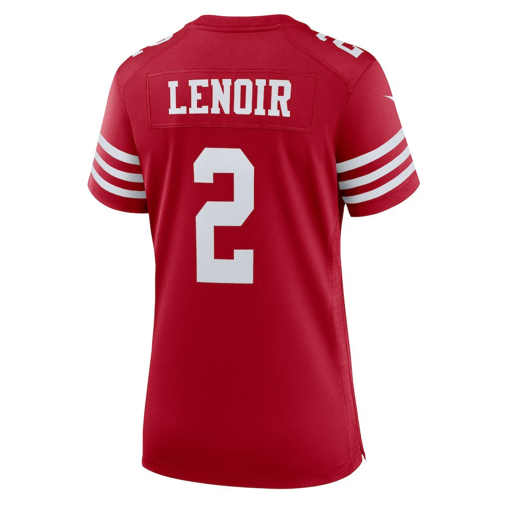 Deommodore Lenoir San Francisco 49ers Women's Game Jersey - Scarlet sale