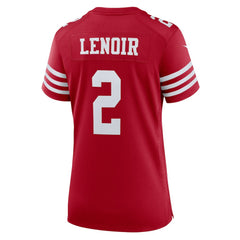Deommodore Lenoir San Francisco 49ers Women's Game Jersey - Scarlet sale