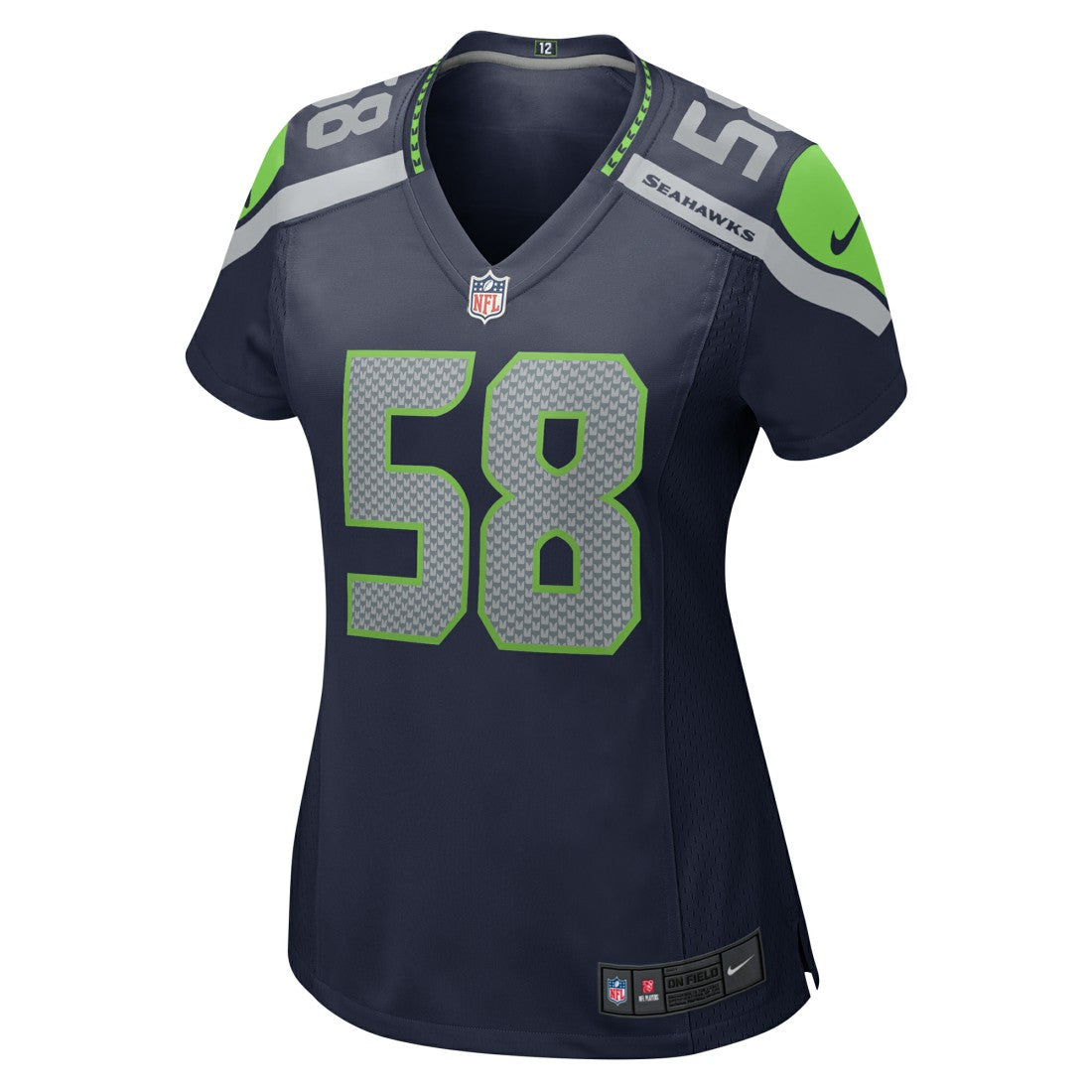 Derick Hall Seattle Seahawks Women's Team Game Jersey - College College Navy on sale