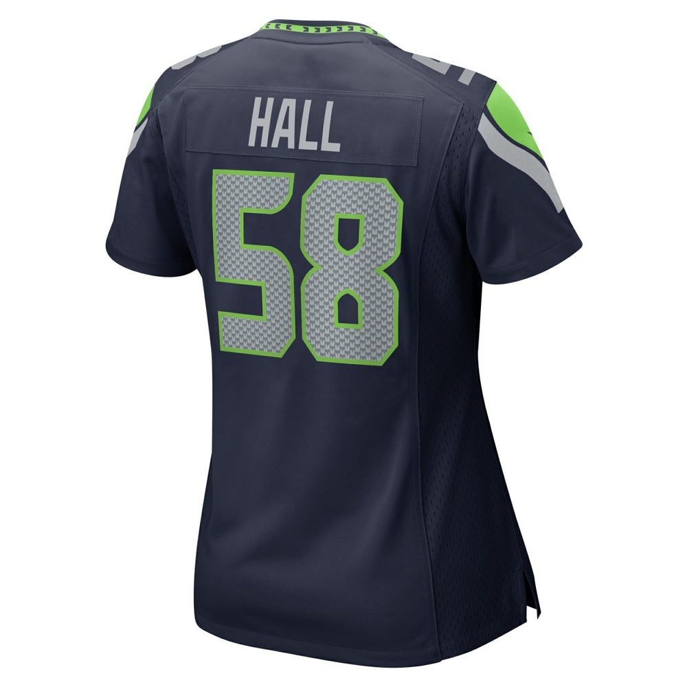 Derick Hall Seattle Seahawks Women's Team Game Jersey - College College Navy on sale