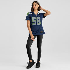 Derick Hall Seattle Seahawks Women's Team Game Jersey - College College Navy on sale
