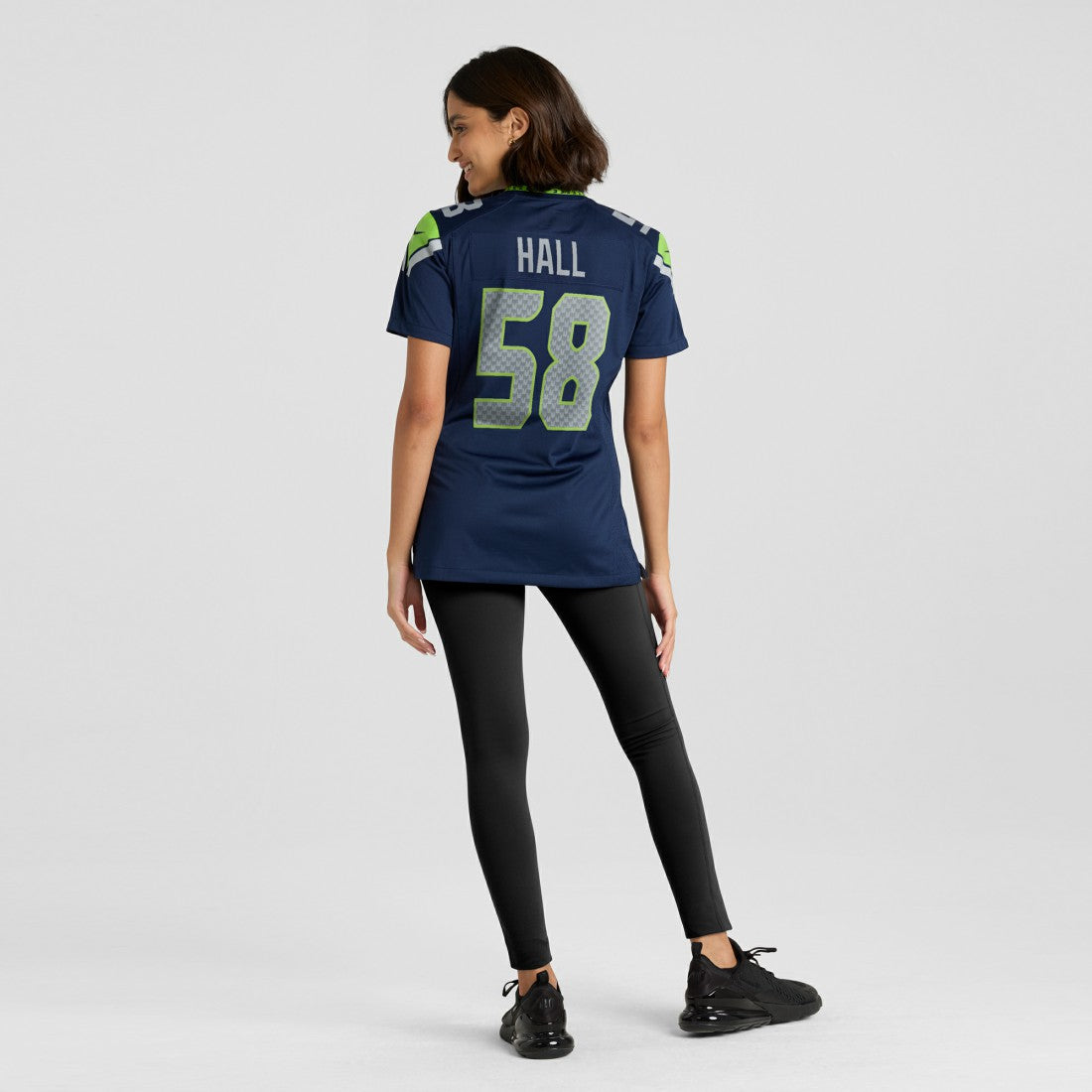 Derick Hall Seattle Seahawks Women's Team Game Jersey - College College Navy on sale