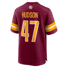 Khaleke Hudson Washington Commanders Game Jersey - Burgundy for sale
