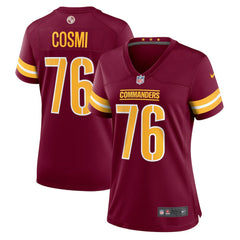 Sam Cosmi Washington Commanders Women's Game Jersey - Burgundy sale