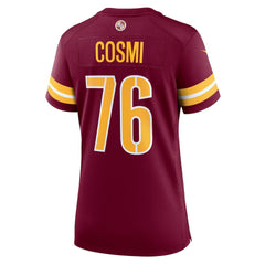 Sam Cosmi Washington Commanders Women's Game Jersey - Burgundy sale