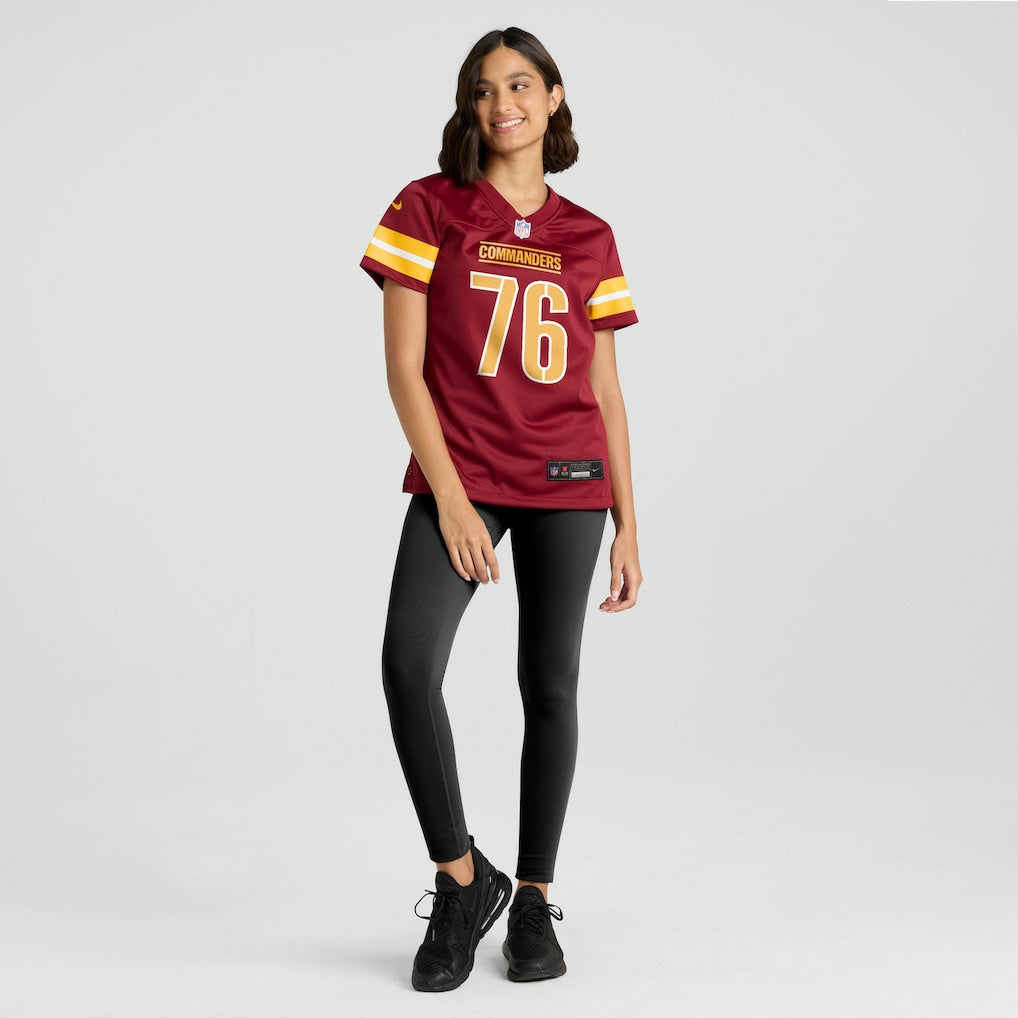 Sam Cosmi Washington Commanders Women's Game Jersey - Burgundy sale
