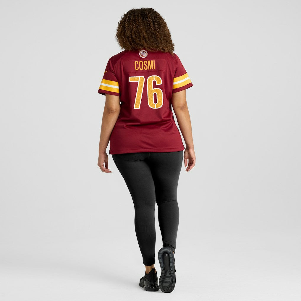 Sam Cosmi Washington Commanders Women's Game Jersey - Burgundy sale