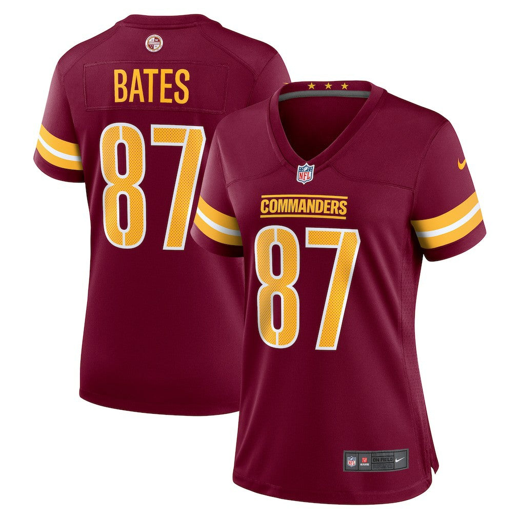 John Bates Washington Commanders Women's Game Jersey - Burgundy online