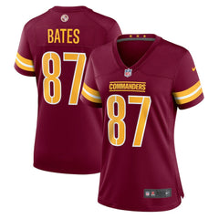 John Bates Washington Commanders Women's Game Jersey - Burgundy online