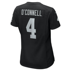 Aidan O'Connell Las Vegas Raiders Women's Game Jersey - Black cheap