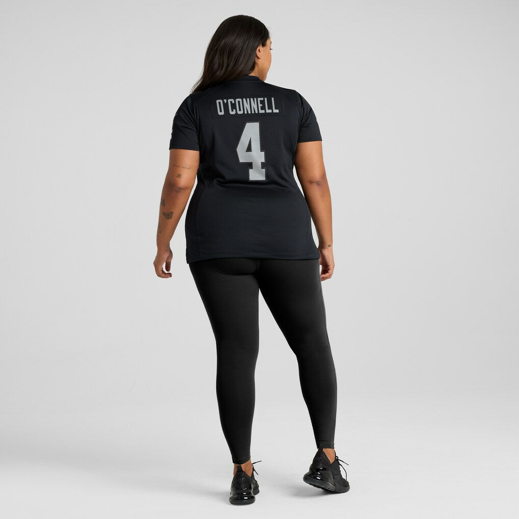 Aidan O'Connell Las Vegas Raiders Women's Game Jersey - Black cheap