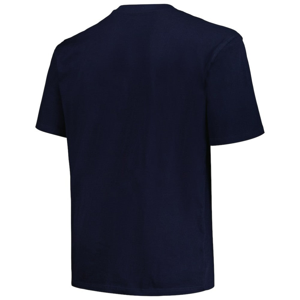Seattle Kraken Profile Big & Tall Arch Over Logo T-Shirt - Navy T-shirts