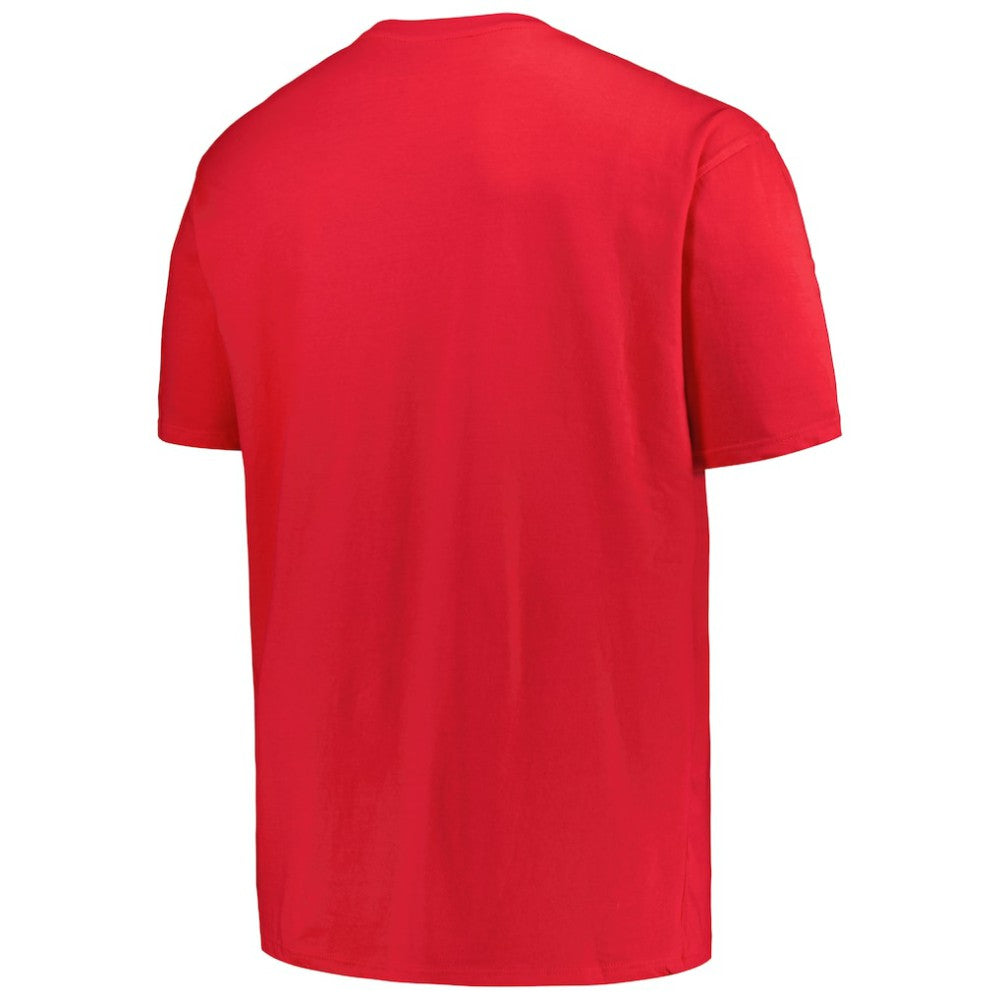 Florida Panthers Profile Big & Tall Arch Over Logo T-Shirt - Red T-shirts