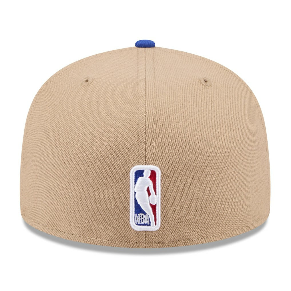 Golden State Warriors 2024 NBA Draft 59FIFTY Fitted Hat sale - Tan/Royal online