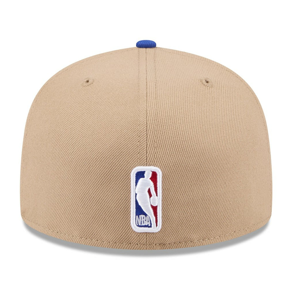 Golden State Warriors 2024 NBA Draft 59FIFTY Fitted Hat sale - Tan/Royal online