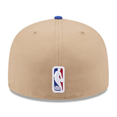 Golden State Warriors 2024 NBA Draft 59FIFTY Fitted Hat sale - Tan/Royal online