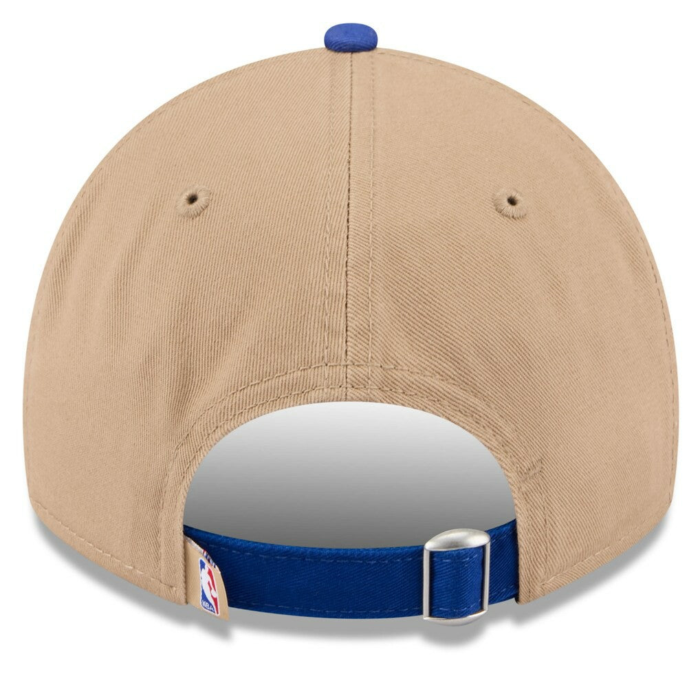 Philadelphia 76ers 2024 NBA Draft 9TWENTY Adjustable Hat - Tan/Royal cheap