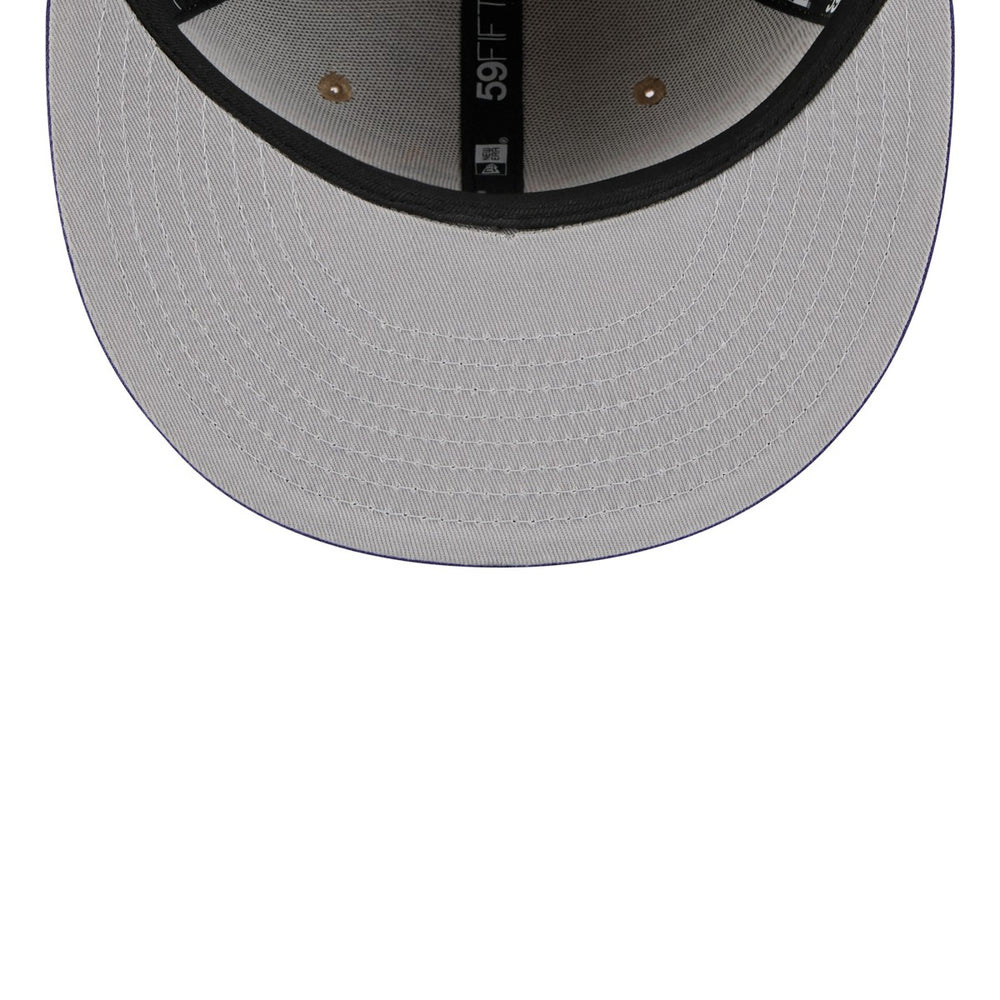 Phoenix Suns 2024 NBA Draft 59FIFTY Fitted Hat - Tan/Purple for sale
