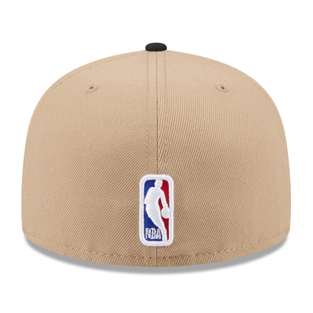 Utah Jazz 2024 NBA Draft 59FIFTY Fitted Hat - Tan/Black discount