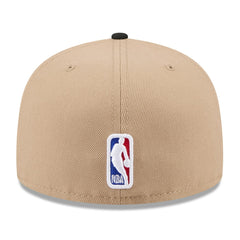 Utah Jazz 2024 NBA Draft 59FIFTY Fitted Hat - Tan/Black discount