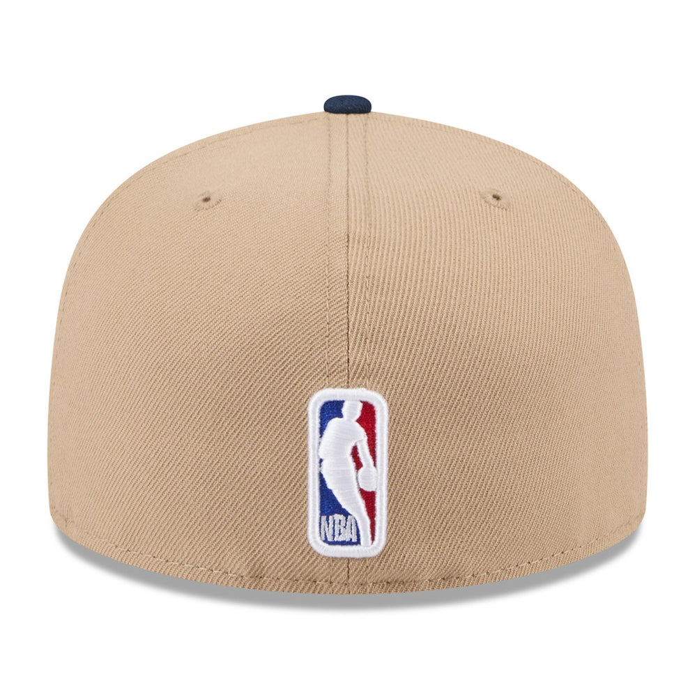 Memphis Grizzlies 2024 NBA Draft 59FIFTY Fitted Hat - Tan/Navy discount