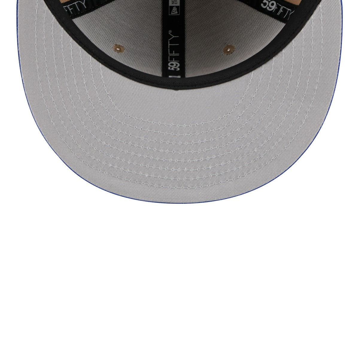 New York Knicks 2024 NBA Draft 59FIFTY Fitted Hat - Tan/Blue discount