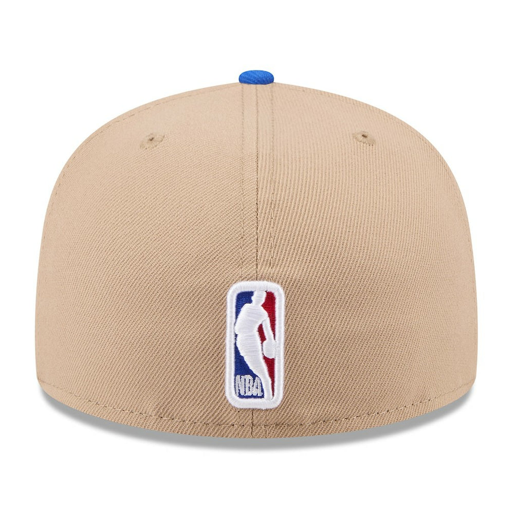 Dallas Mavericks 2024 NBA Draft 59FIFTY Fitted Hat sale - Tan/Blue discount