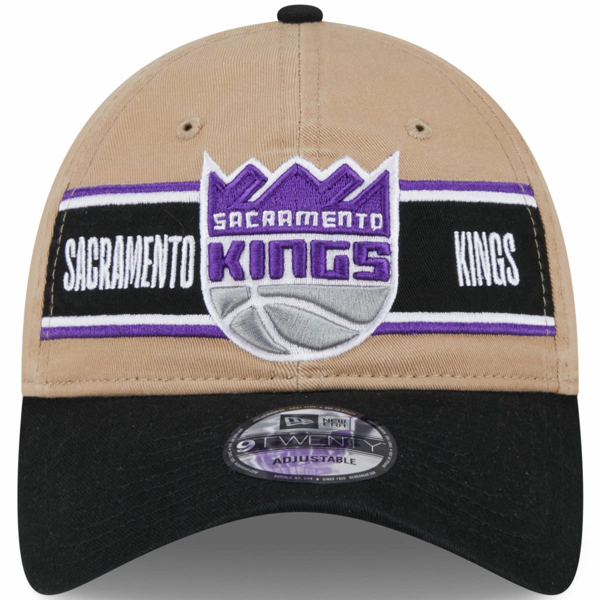 Sacramento Kings 2024 NBA Draft 9TWENTY Adjustable Hat - Tan/Black online