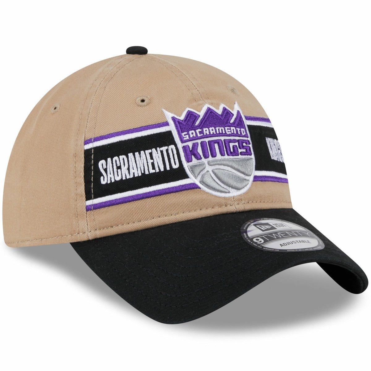 Sacramento Kings 2024 NBA Draft 9TWENTY Adjustable Hat - Tan/Black online
