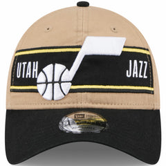 Utah Jazz 2024 NBA Draft 9TWENTY Adjustable Hat - Tan/Black cheap