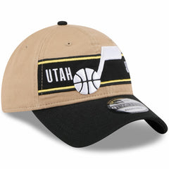 Utah Jazz 2024 NBA Draft 9TWENTY Adjustable Hat - Tan/Black cheap