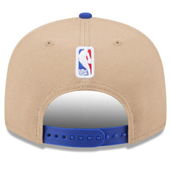 Golden State Warriors 2024 NBA Draft 9FIFTY Snapback Hat sale - Tan/Royal cheap