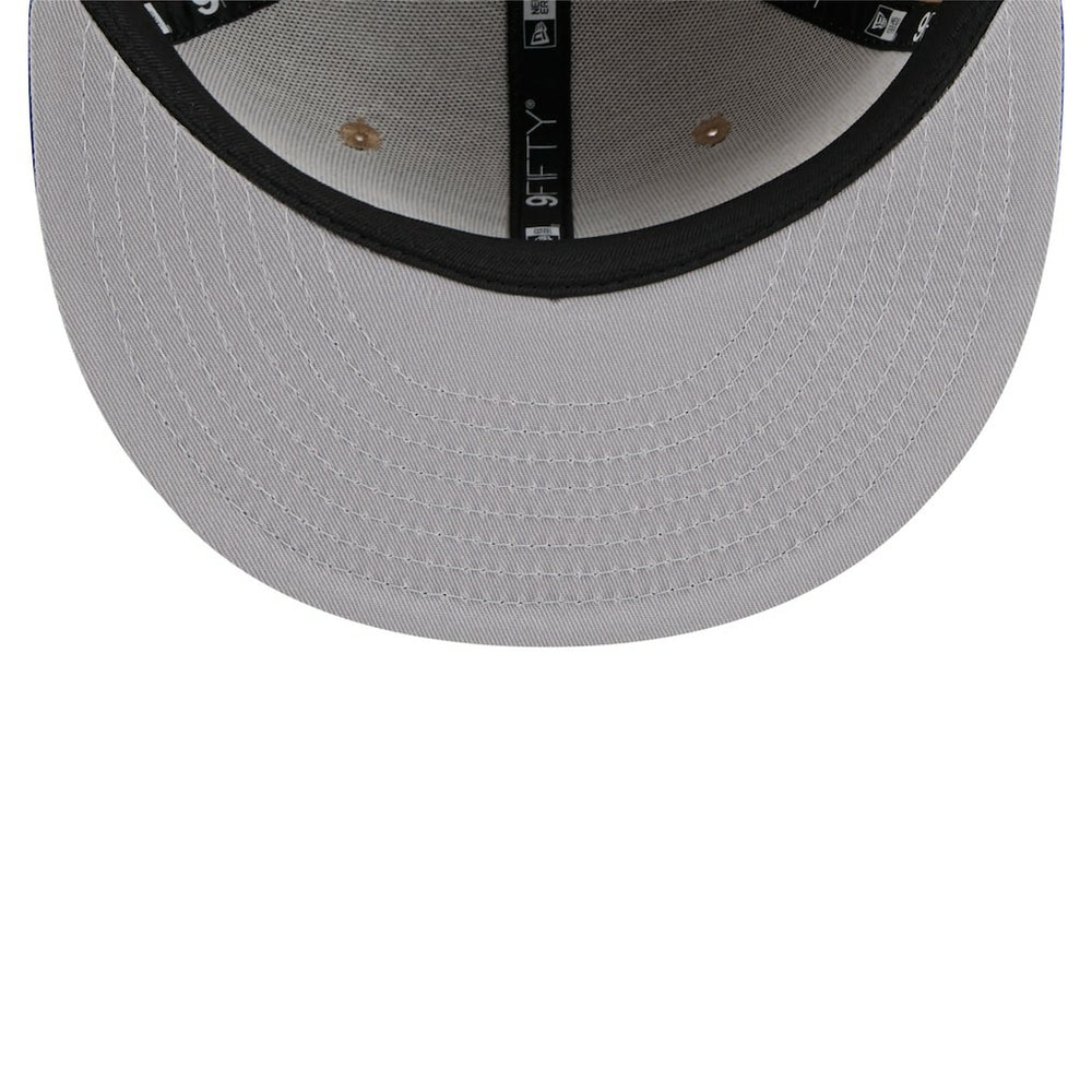 Golden State Warriors 2024 NBA Draft 9FIFTY Snapback Hat sale - Tan/Royal cheap