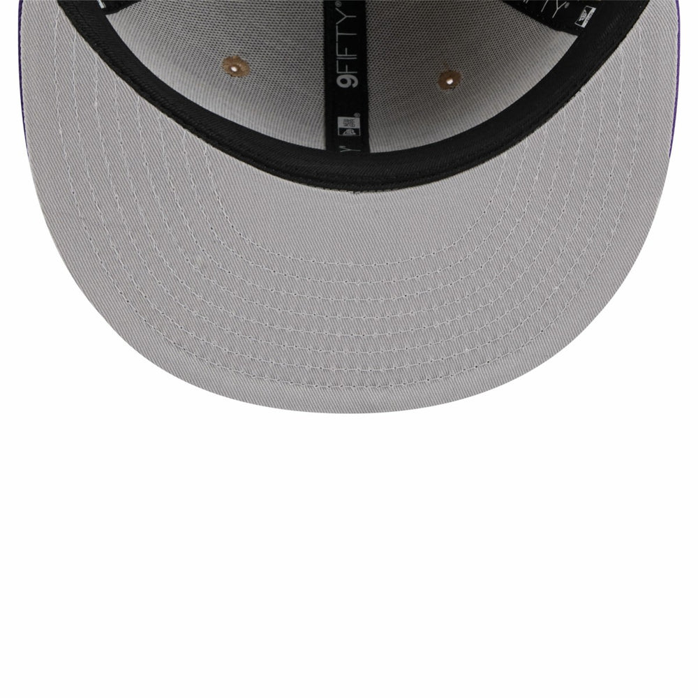 Los Angeles Lakers 2024 NBA Draft 9FIFTY Snapback Hat - Tan/Purple outlet