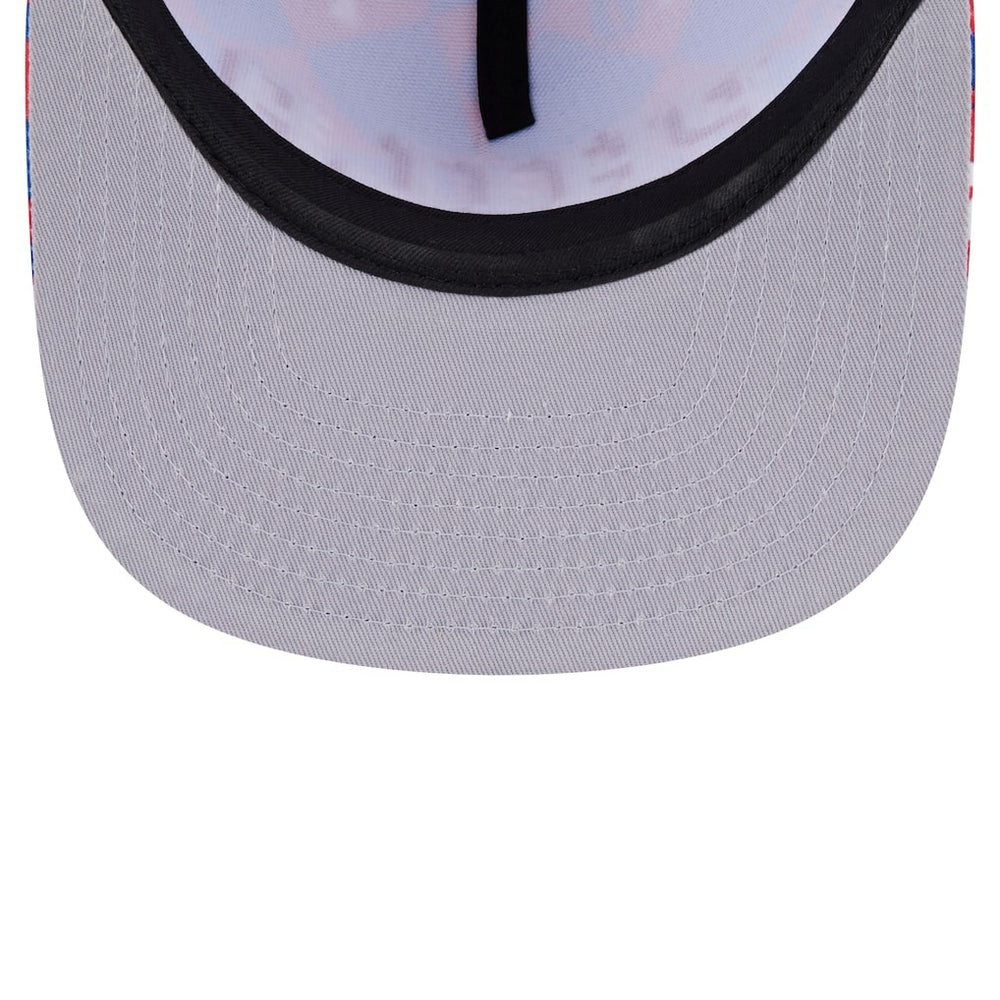 Philadelphia 76ers Seeing Diamonds A-Frame Trucker 9FIFTY Snapback Hat - Royal on sale