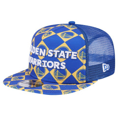 Golden State Warriors Seeing Diamonds A-Frame Trucker 9FIFTY Snapback Hat sale - Royal outlet