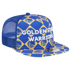 Golden State Warriors Seeing Diamonds A-Frame Trucker 9FIFTY Snapback Hat sale - Royal outlet
