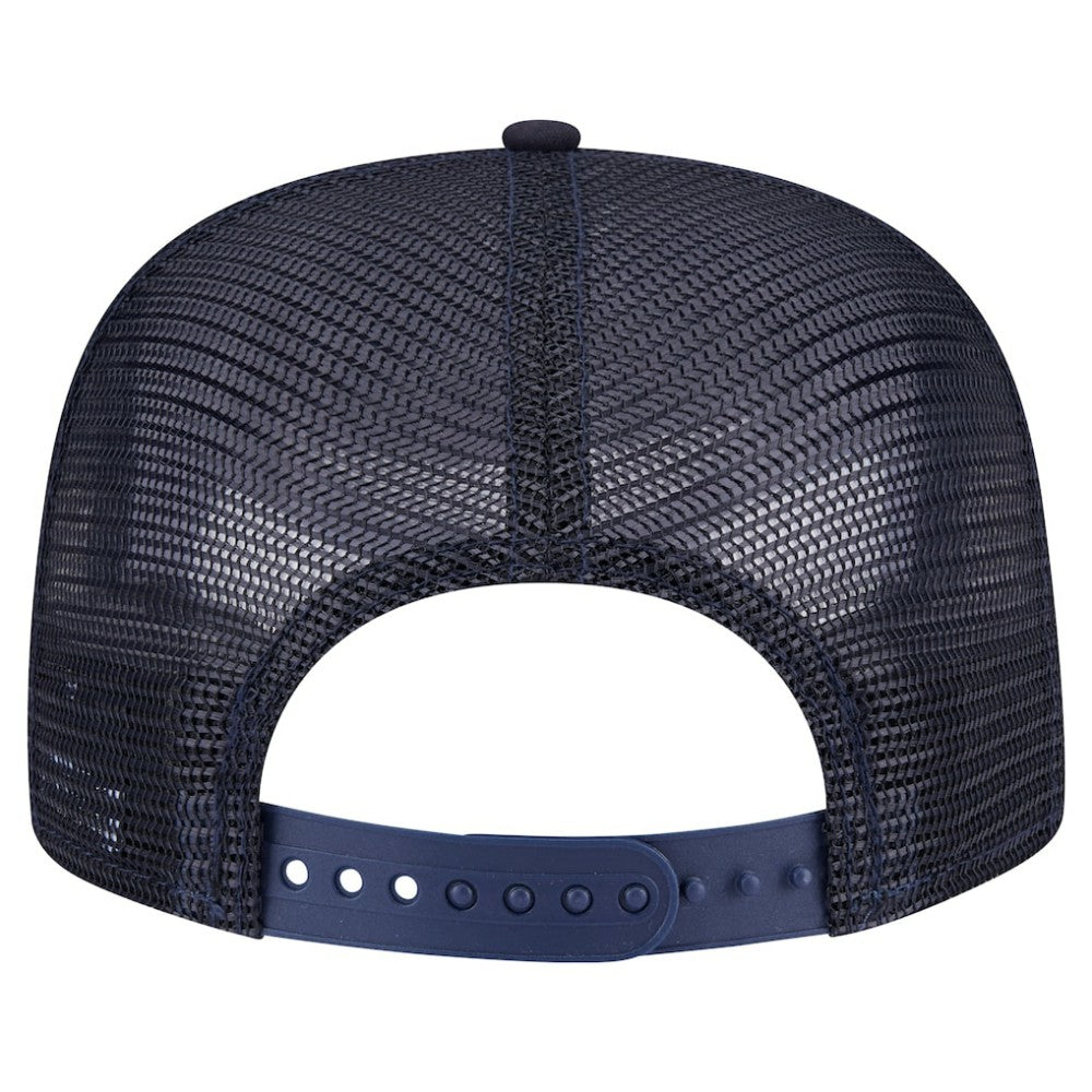 New York Yankees Seeing Diamonds A-Frame Trucker 9FIFTY Snapback Hat Navy