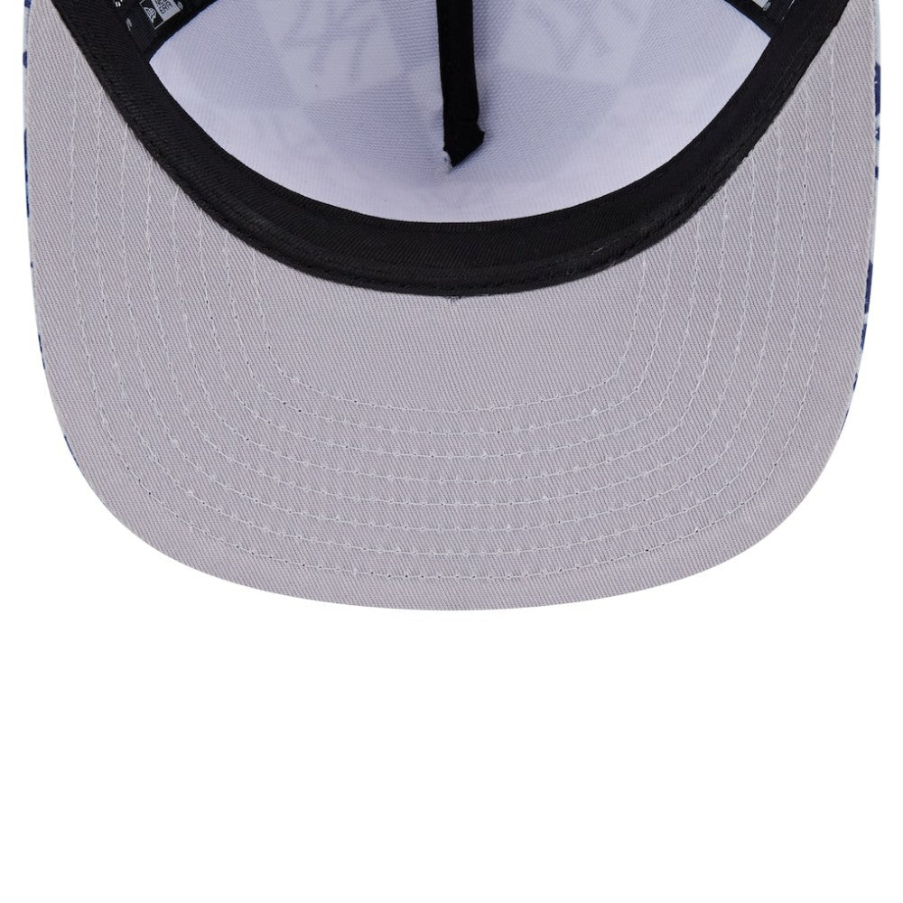 New York Yankees Seeing Diamonds A-Frame Trucker 9FIFTY Snapback Hat Navy