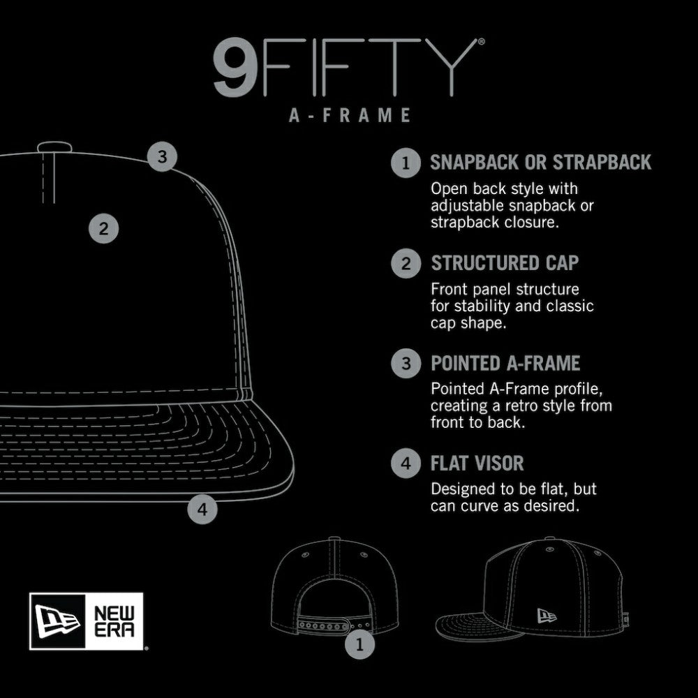 San Francisco Giants Seeing Diamonds A-Frame Trucker 9FIFTY Snapback Hat Black
