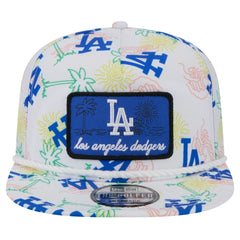 Los Angeles Dodgers Islander Golfer Snapback Hat White