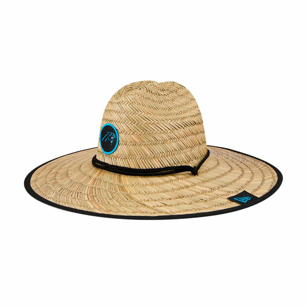 Carolina Panthers New Era NFL Training Camp Straw Lifeguard Hat - Natural online