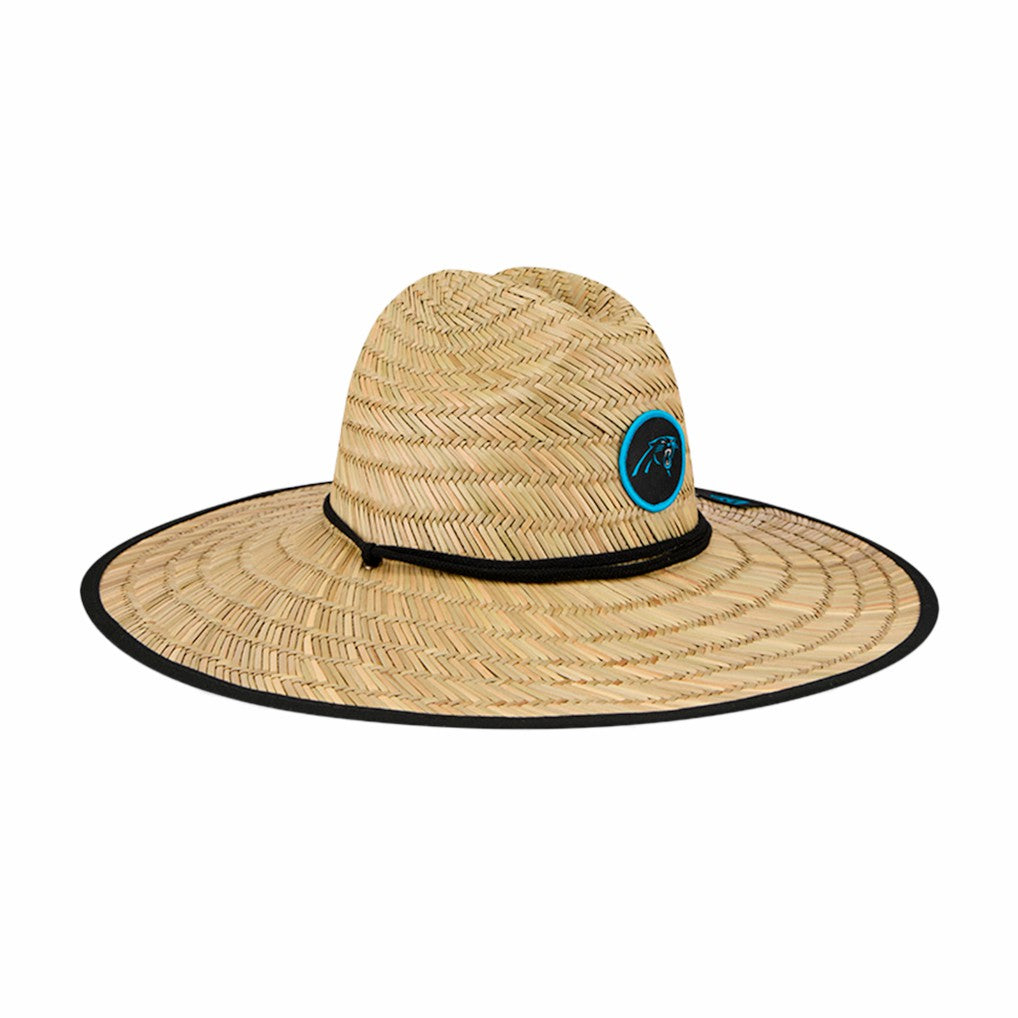 Carolina Panthers New Era NFL Training Camp Straw Lifeguard Hat - Natural online