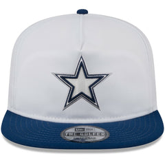 Dallas Cowboys New Era 2024 NFL Training Camp Golfer Snapback Hat - White/Navy sale