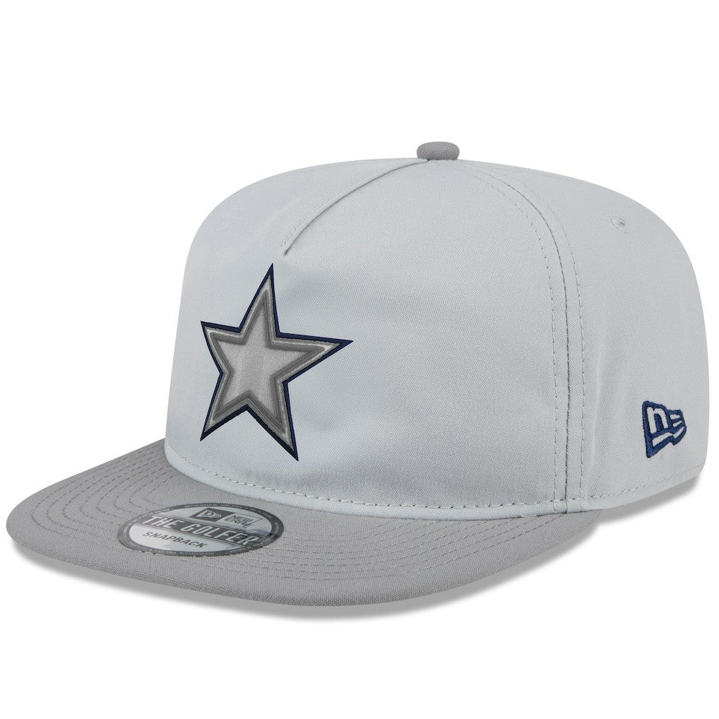 Dallas Cowboys New Era 2024 NFL Training Camp Golfer Snapback Hat - Gray cheap